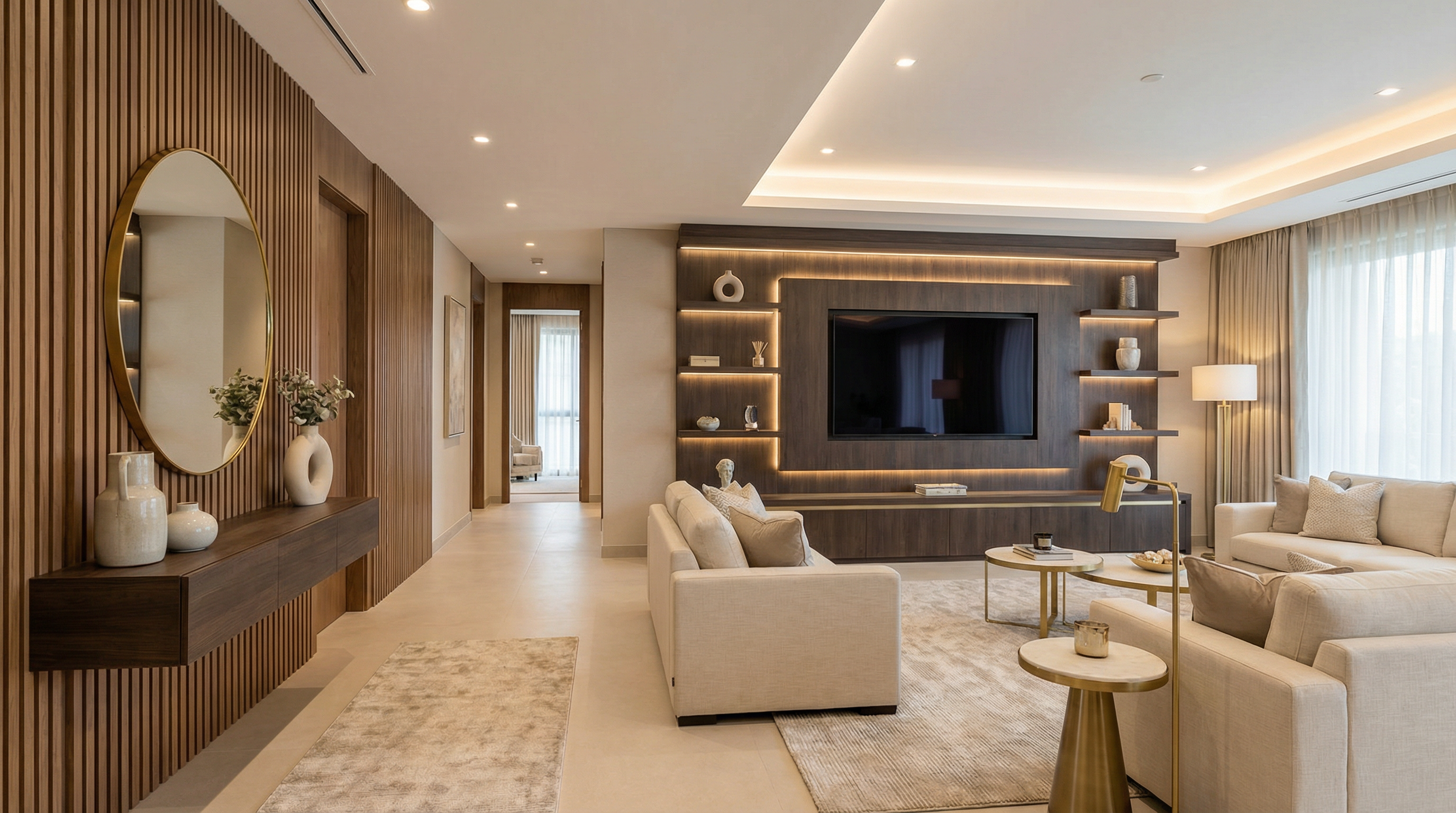 Прихожие и комнаты