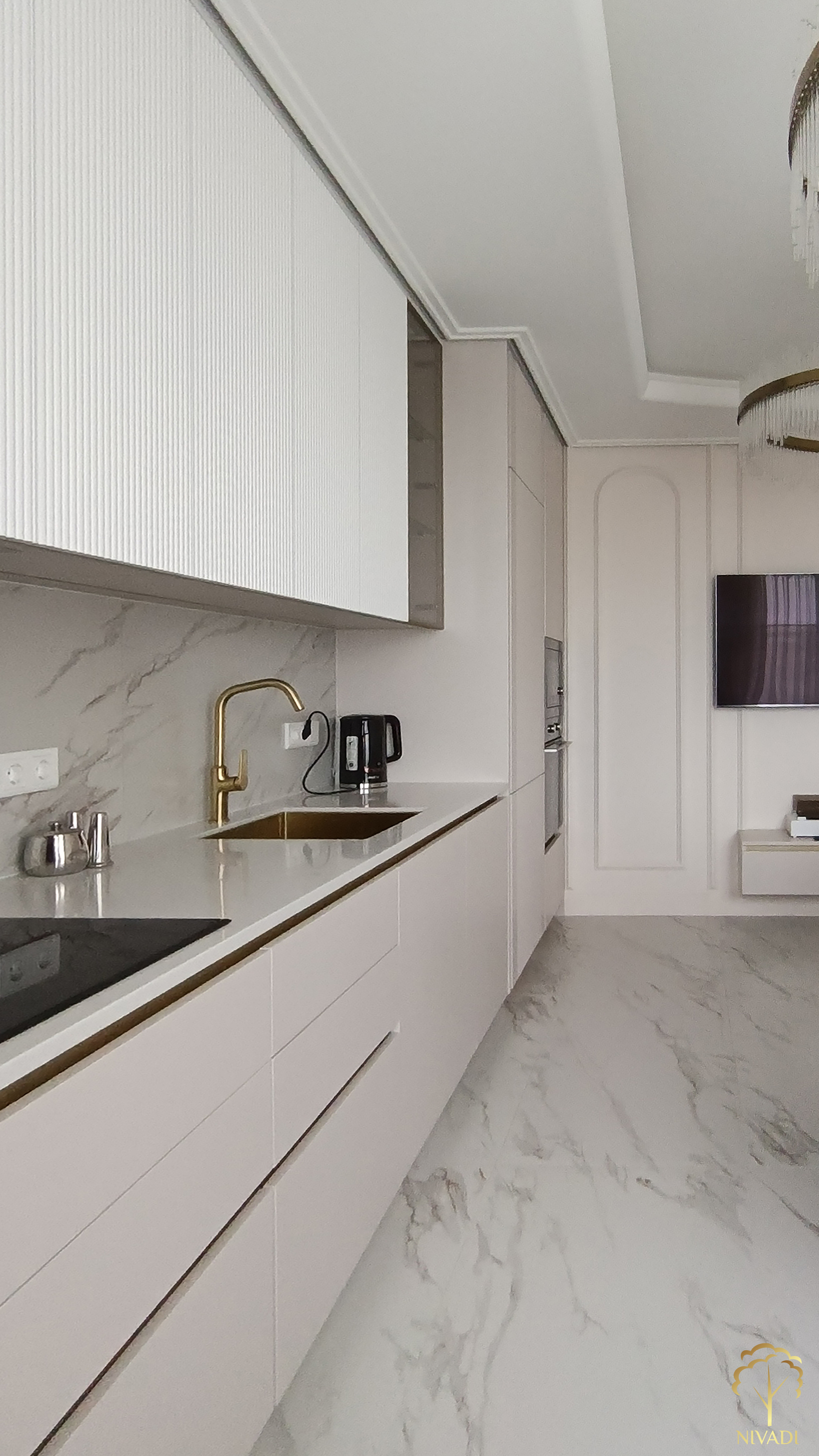 Кухня Белое Золото - главное фото